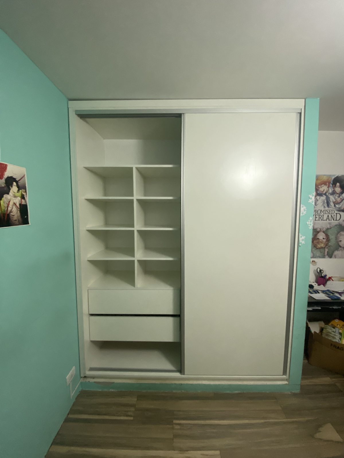 Placard blanco interior